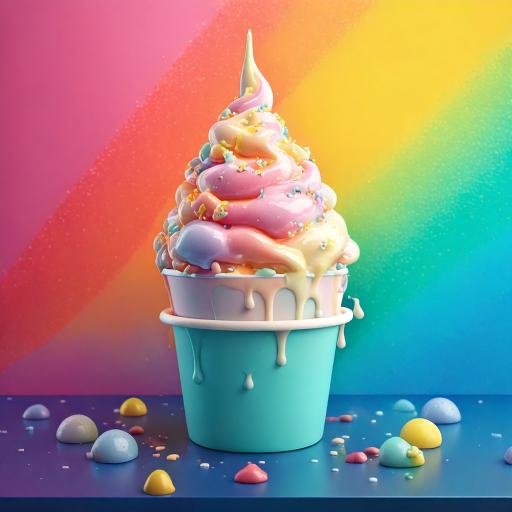 COLORES PASTEL 12 Firefly chupa chups de color pastel con un arco iris de fondo 45500 COLORES PASTEL