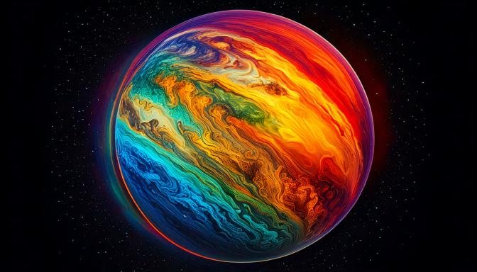 De qué color es Venus: Descubre su brillante tonalidad amarillenta 1 COLOR DEL PLANETA VENUS